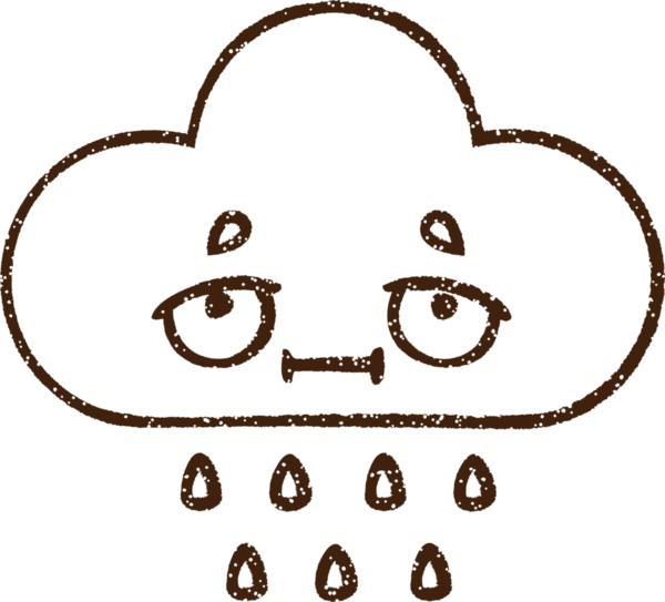 Bir insan tarafından çizilmiş bulut kömürü çizimi