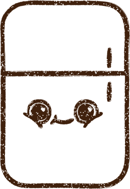 Buzdolabı Kömürü Bir insan tarafından çizilmiş