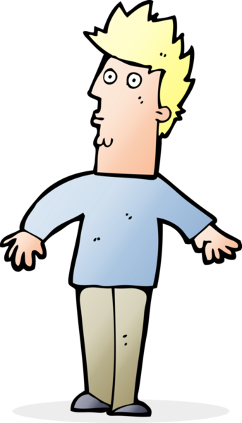 Bir insan tarafından çizilen karikatür adamı şaşırttı