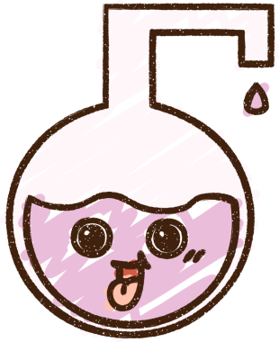 Bir insan tarafından çizilen Kimyasal Reaksiyon Tebeşiri