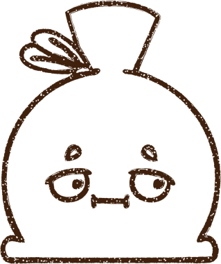 Bir insan tarafından çizilmiş Noel Çuvalı Kömürü