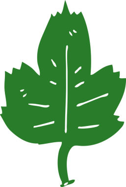 Bir insan tarafından çizilmiş karalama yaprağı.