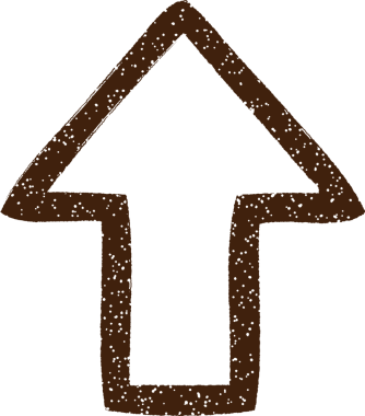 Bir insan tarafından çizilen ok karakalem çizimi