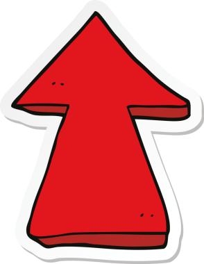 Bir insan tarafından çizilmiş bir çizgi filmin çıkartması.