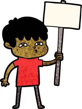 Bir insan tarafından çizilmiş garip bir adam.