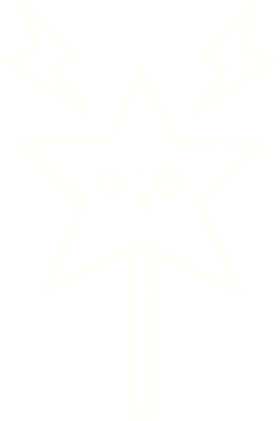 Bir insan tarafından çizilen sihirli değnek tebeşiri