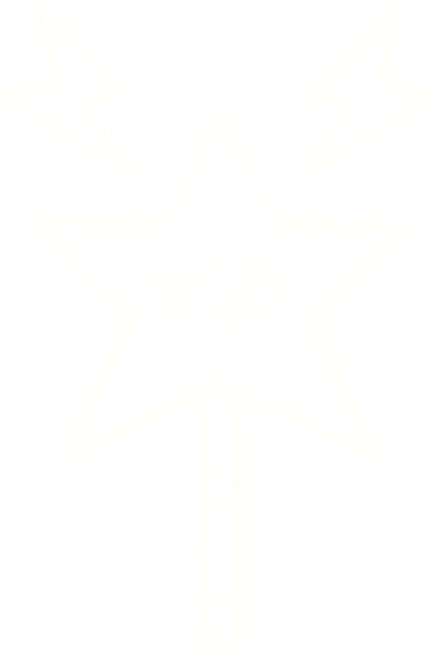 Bir insan tarafından çizilen sihirli değnek tebeşiri