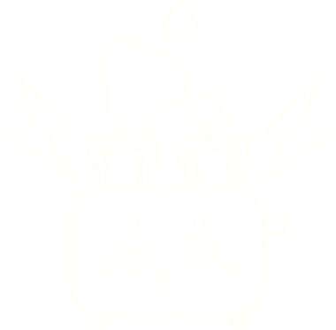 Arızalı Tost Makinesi Tebeşiri Bir insan tarafından çizilmiş