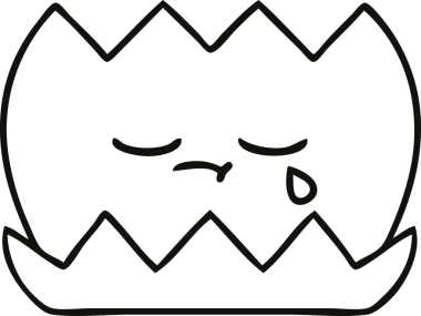 Bir insan tarafından çizilmiş nilüfer çiçeğinin çizgi çizimi.