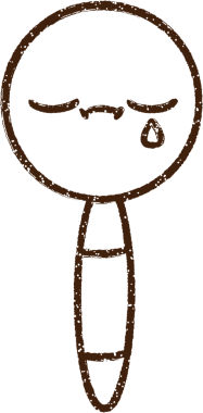 Ağlayan Spyglass Kömür Bir insan tarafından çizilmiş