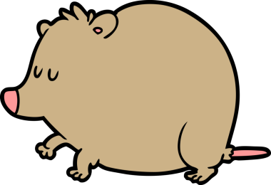 Bir insan tarafından çizilmiş bir cadaloz.