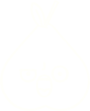 Bir insan tarafından çizilen Armut Tebeşiri