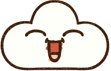 Bir insan tarafından çizilen Mutlu Bulut Tebeşiri