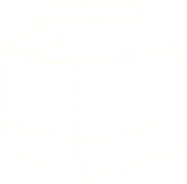 Bir insan tarafından çizilmiş süt karton tebeşir çizimi