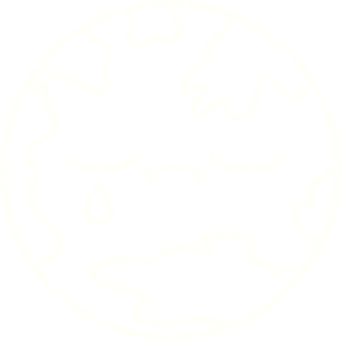 Bir insan tarafından çizilen Dünya Tebeşiri