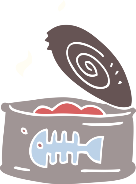 Bir insan tarafından çizilmiş karalama konservesi.