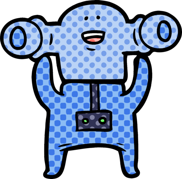 Bir insan tarafından çizilmiş dost canlısı uzaylı çizgi filmi.