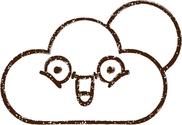 Hava Bulutu Kömürü Bir insan tarafından çizilmiş