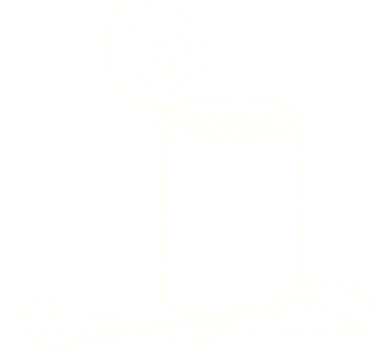 Bir insan tarafından çizilen Konserve Yemek Tebeşiri