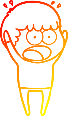 İnsan tarafından çizilmiş bir çizgi film karakteri.