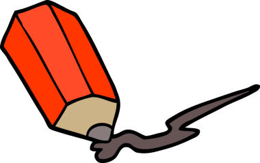 Bir insan tarafından çizilmiş el çizimi karikatür kalem.