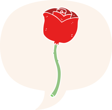 bir insan tarafından çizilmiş retro tarzında konuşma baloncuğu olan çizgi film gülleri