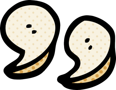 bir insan tarafından çizilmiş karalama tırnak işaretleri