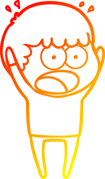 İnsan tarafından çizilmiş bir çizgi film karakteri.