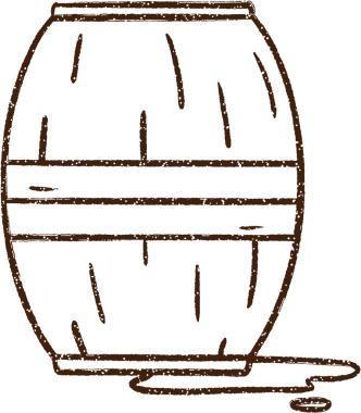 Sızdıran Varil Kömürü Bir insan tarafından çizilmiş