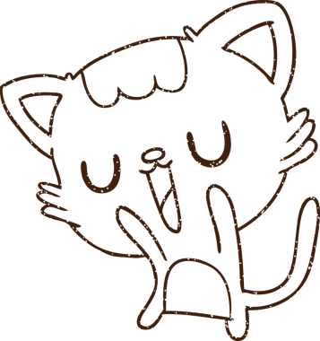 Mutlu Kedi Kömürü Bir insan tarafından çizilmiş