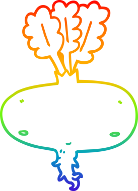 bir insan tarafından çizilmiş pancar pancarının çizgi çizimi