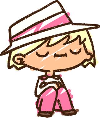 Bir insan tarafından çizilen Rahat Adam Tebeşiri