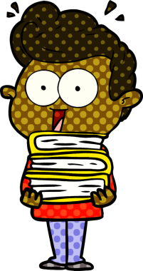 Bir insan tarafından çizilmiş çizgi film bakışlı adam.