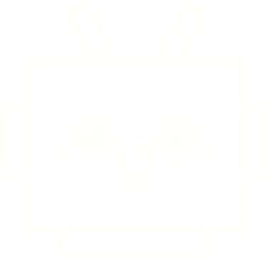 Bir insan tarafından çizilen Robot Yüz Tebeşiri