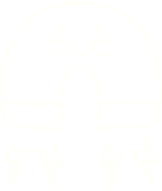 Bir insan tarafından çizilen mıknatıs tebeşiri