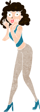 Bir insan tarafından çizilmiş bir karikatür.