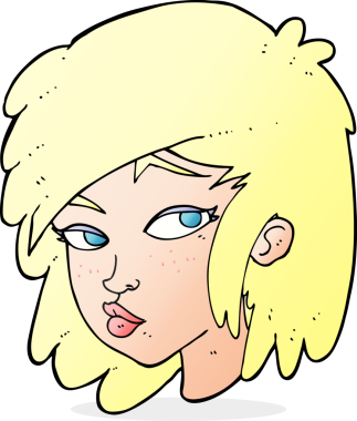 Karikatür meraklısı bir kadın tarafından çizilmiş