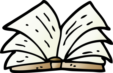 bir insan tarafından çizilmiş vektör gradyan çizim karikatürü