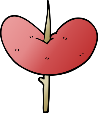 Bir insan tarafından çizilmiş bir çubuğa karalama sosisi.