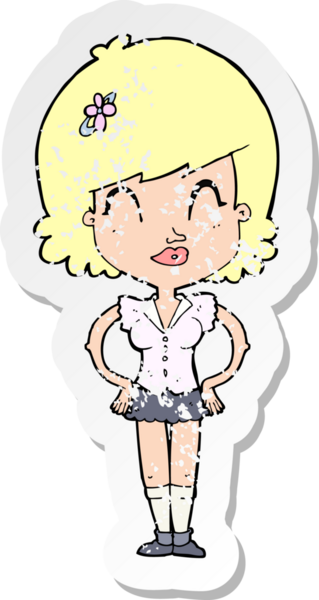 Bir insan tarafından çizilmiş mutlu bir karikatürün gerilimli yapıştırması.