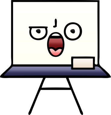 Bir insan tarafından çizilmiş beyaz bir karikatür.