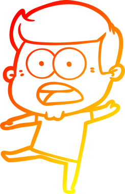 İnsan tarafından çizilmiş bir çizgi film karakteri.