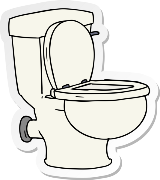 Bir insan tarafından çizilmiş tuvalet kağıdı karalaması.