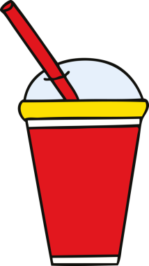 Bir insan tarafından çizilmiş tuhaf bir çizgi film.