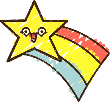 Bir insan tarafından çizilen Yıldız Tebeşiri