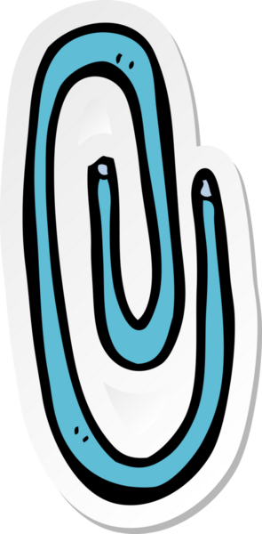 Bir insan tarafından çizilmiş kırmızı ataç etiketi.