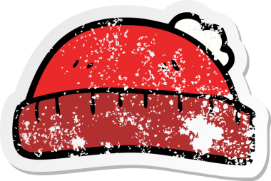 Bir insan tarafından çizilmiş bir çizgi filmin kederli çıkartması.