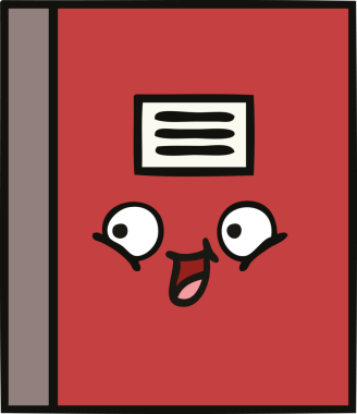 Bir insan tarafından çizilmiş güzel bir defter karikatürü.