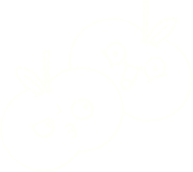 Bir insan tarafından çizilmiş elma tebeşiri