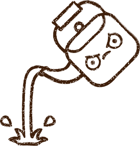 Bir insan tarafından çizilen Çaydanlık Kömürü Çizimi